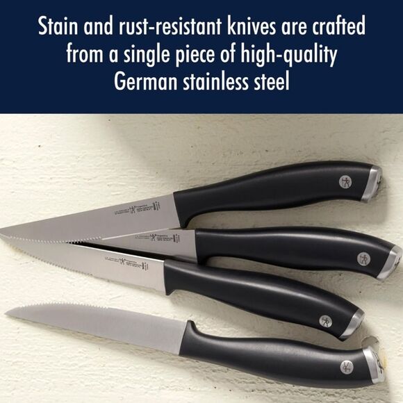 Zwilling Henckels Forged Elite 4-PC Steak Knife Set - Picture 2 of 10